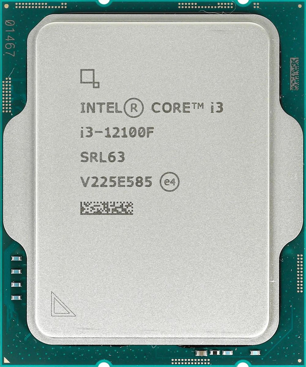 پردازنده Intel Core i3 12100F - Tray