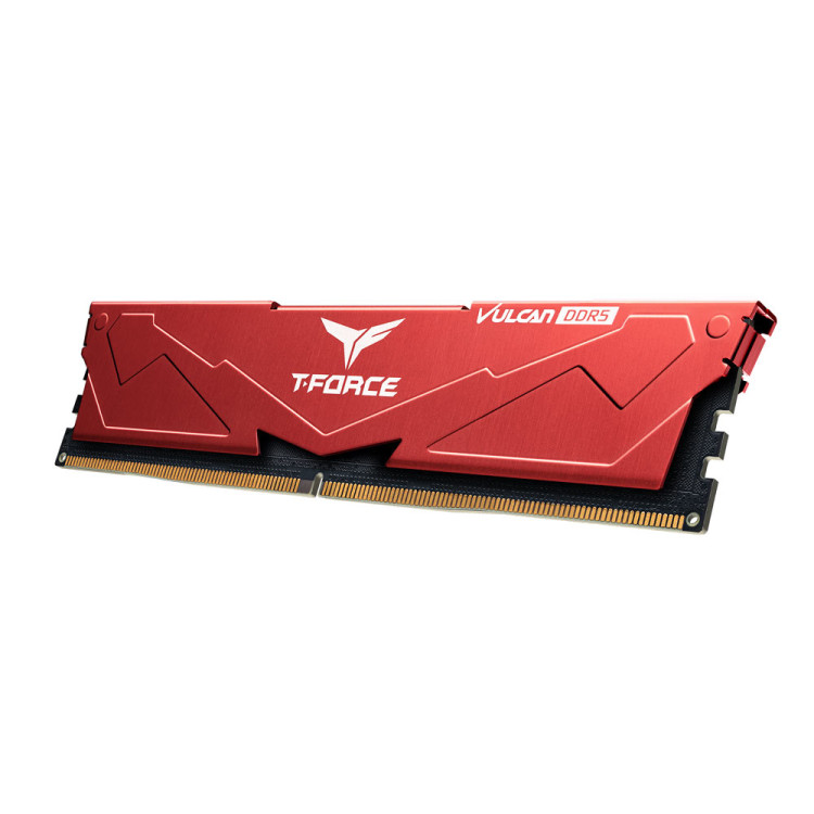 رم TeamGroup T-Force Vulcan DDR5 16GB Single 5200MHz CL40 - Red