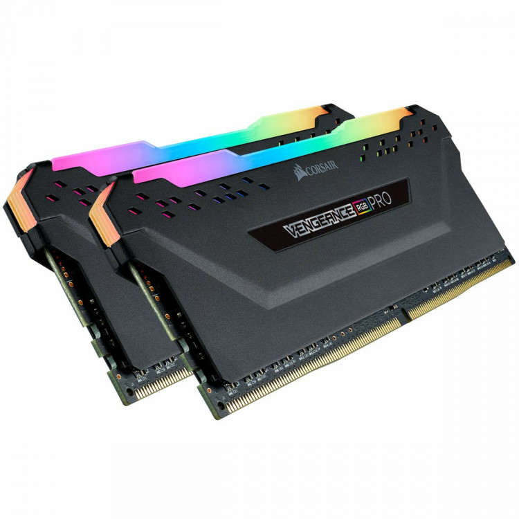 رم Corsair VENGEANCE RGB PRO 16GB Dual 3200MHz CL16 - Black