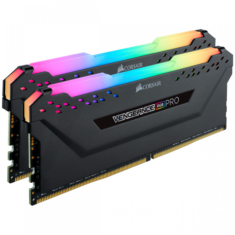رم Corsair VENGEANCE RGB PRO 32GB Dual 3200MHz CL16 - Black