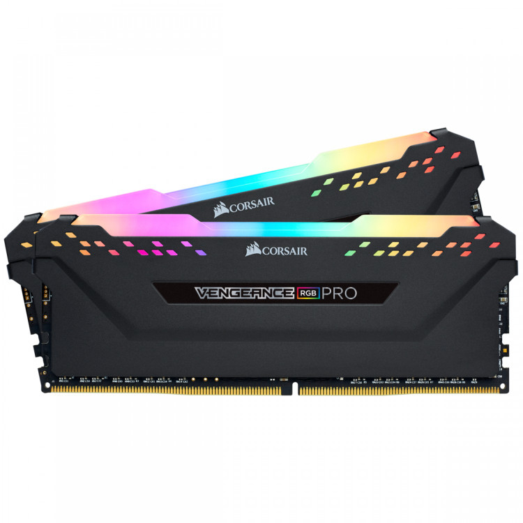 رم Corsair VENGEANCE RGB PRO 32GB Dual 3200MHz CL16 - Black