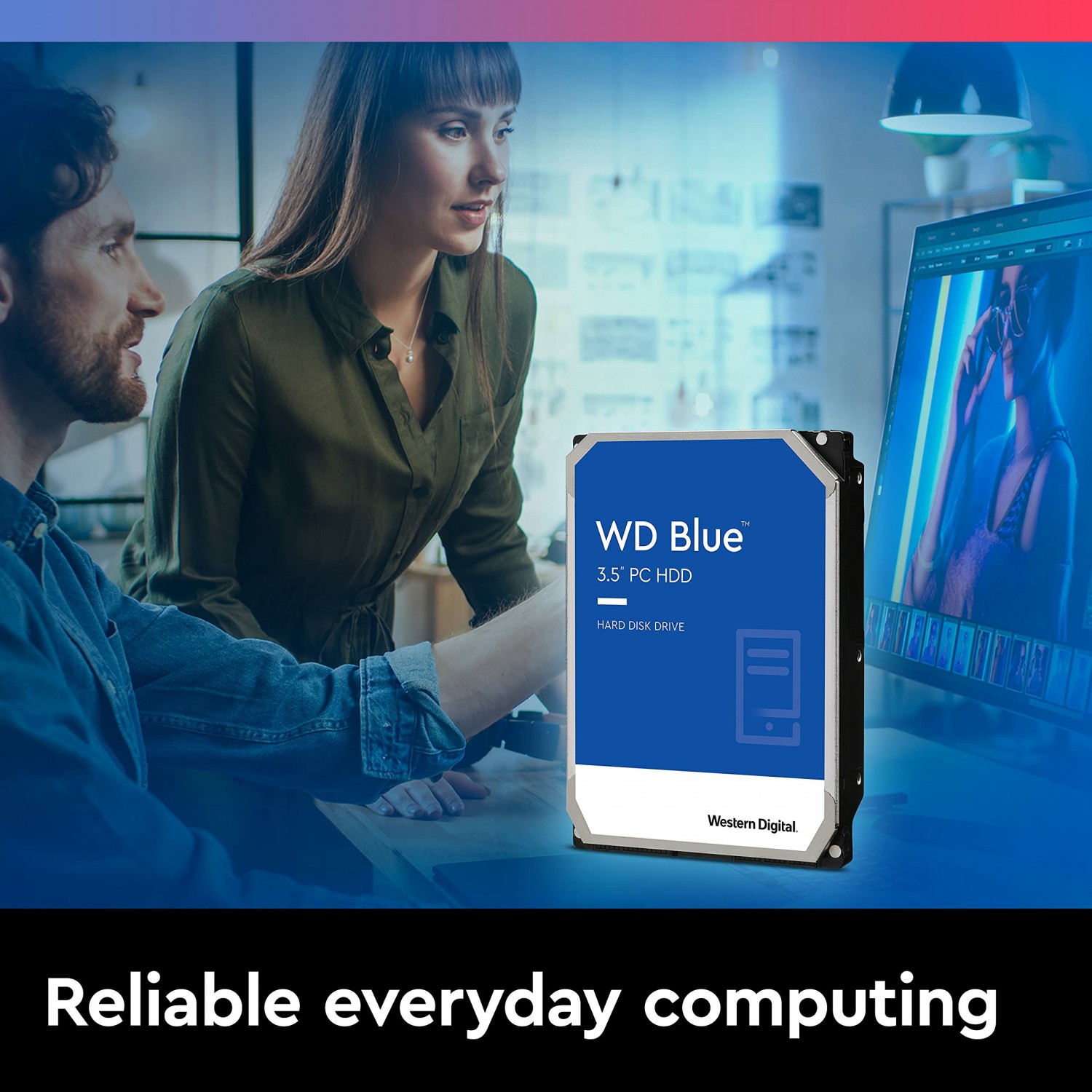 هارد دیسک WD Blue 4TB WD40EZAX